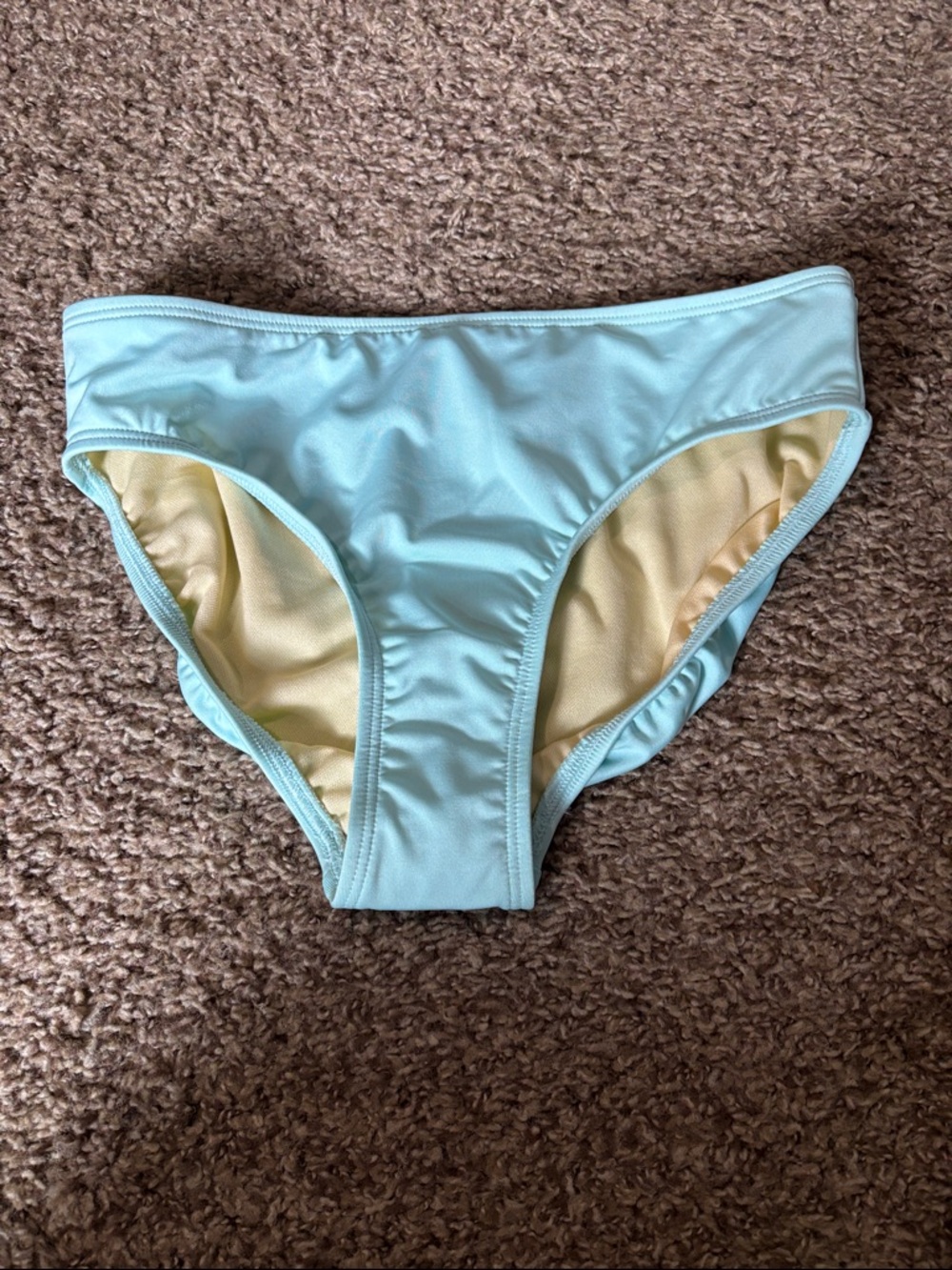 BNIP Girl’s Lands' End ‘Paradise Aqua’ Bikini Bottom. Size 10. Never worn.